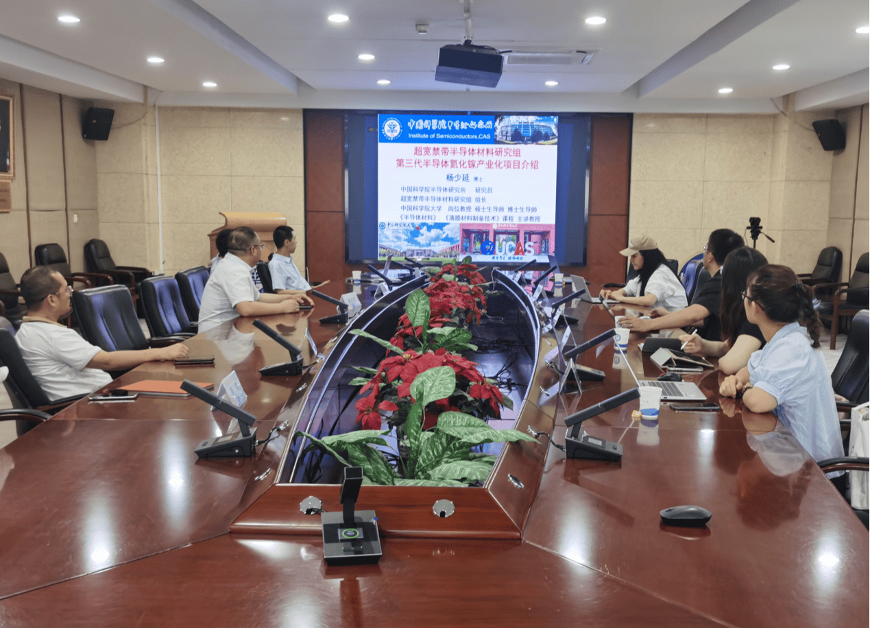 工信产业研究院调研第三代半导体氮化镓产业化项目